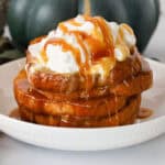 how to make Pumpkin French Toast recipe, fall breakfast recipe