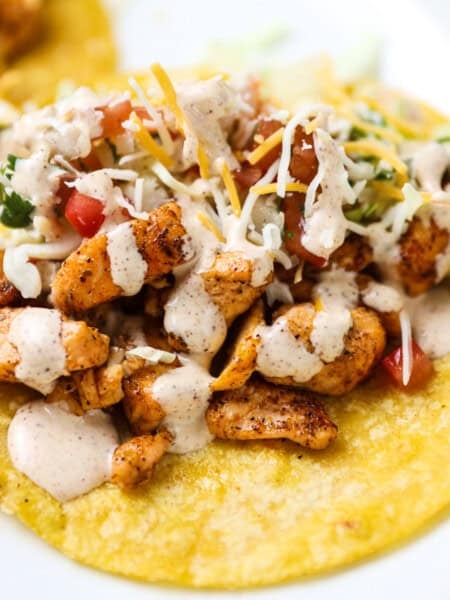 Blackened Salmon Tacos recipe