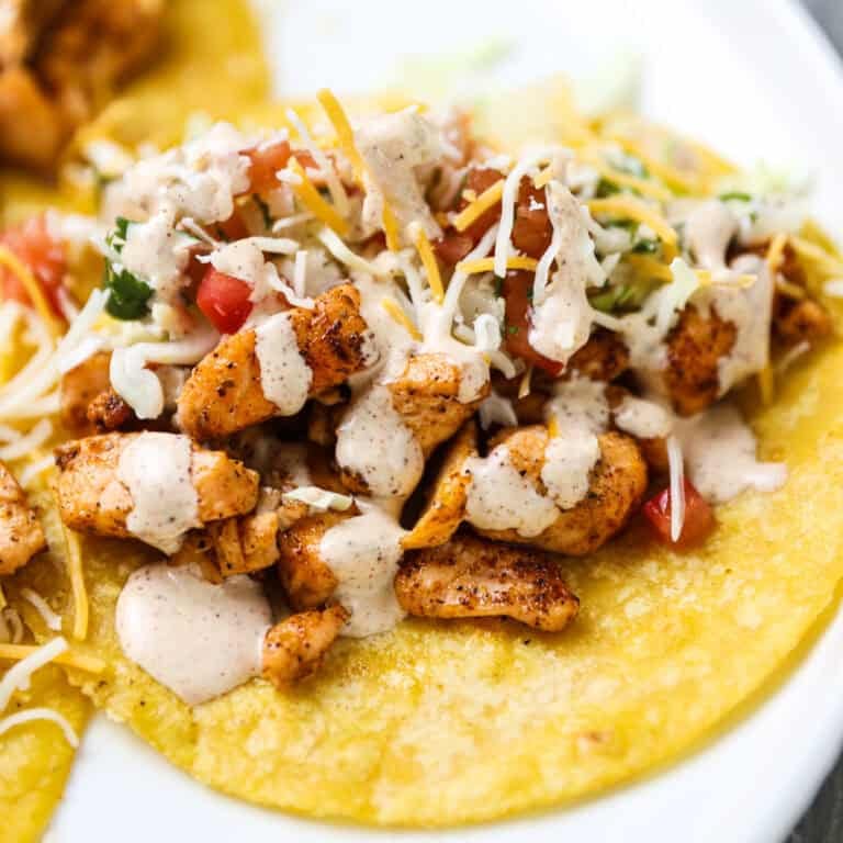 Blackened Salmon Tacos recipe