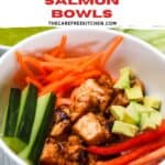 quick dinner idea, Honey Citrus Salmon Bowls recipe