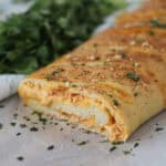how to make homemade buffalo chicken stromboli recipe