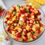 how to make fruit Salsa