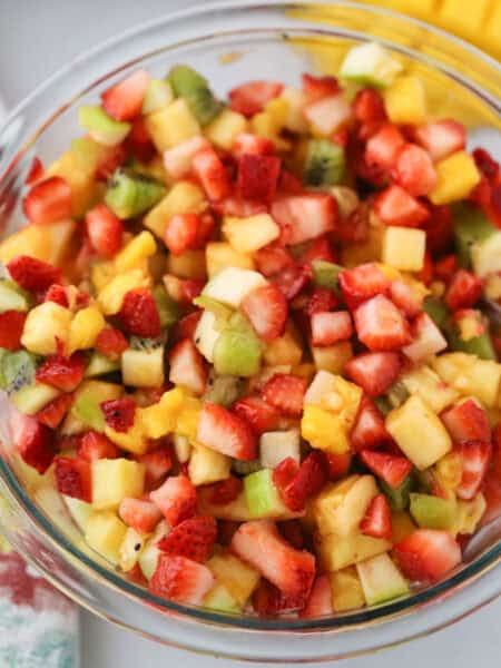 how to make fruit Salsa