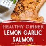 how to make lemon garlic salmon recipe