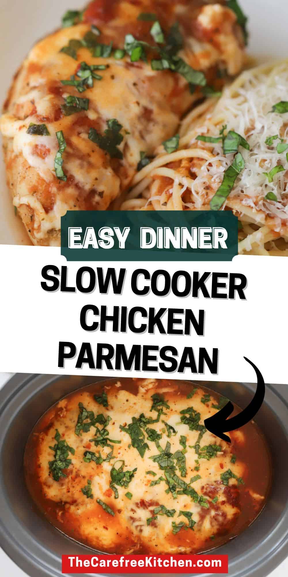 Slow Cooker Chicken Parmesan The Carefree Kitchen