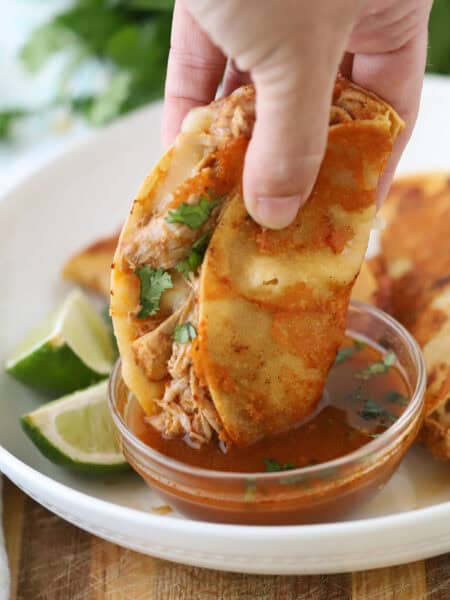 slow cooker pork birria tacos recipe