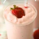 how to make homemade strawberry smoothie recipe.