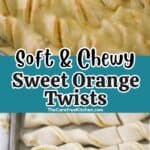 homemade dessert breadsticks, orange twist breadsticks recipe
