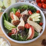 how to make a chicken salad with honey mustard dressing