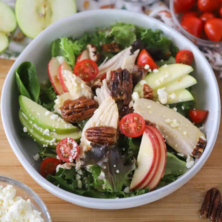 how to make a chicken salad with honey mustard dressing