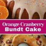 How to make Cranberry Orange Bundt Cake recipe