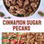 how to make cinnamon sugar pecans