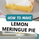 how to make Lemon Meringue Pie recipe