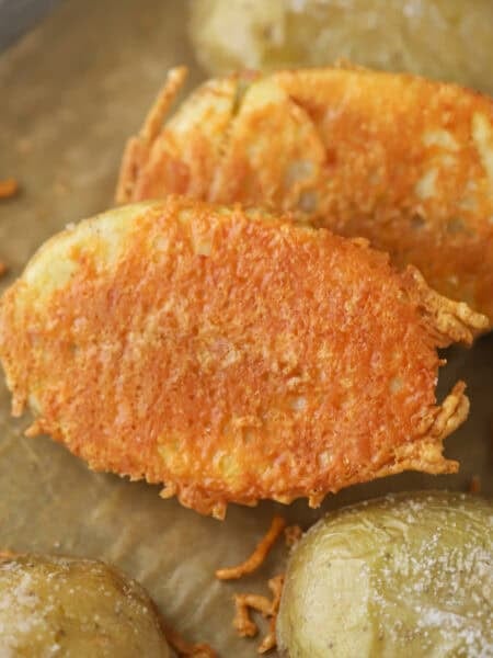 How to make Cheese Crusted Baked Potatoes