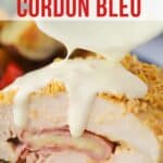 Chicken Cordon Bleu recipe, easy dinnner