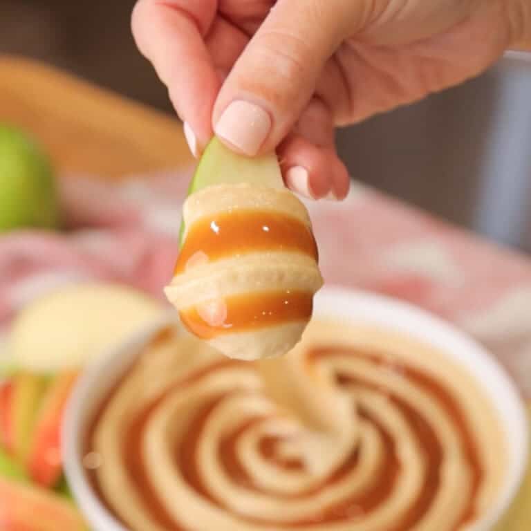 caramel cream cheese fruit dip recipe, caramel dip with cream cheese
